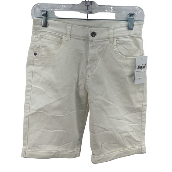 Guess Pants - GUESS Women's White Bermuda Shorts Size 14 NWT